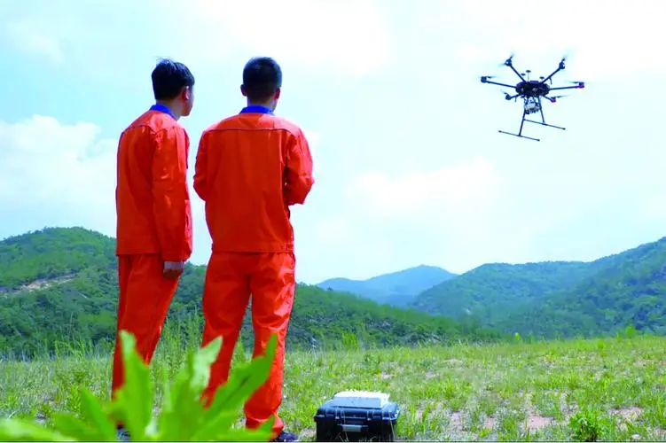 桂东无人机倾斜摄影巡检拍摄